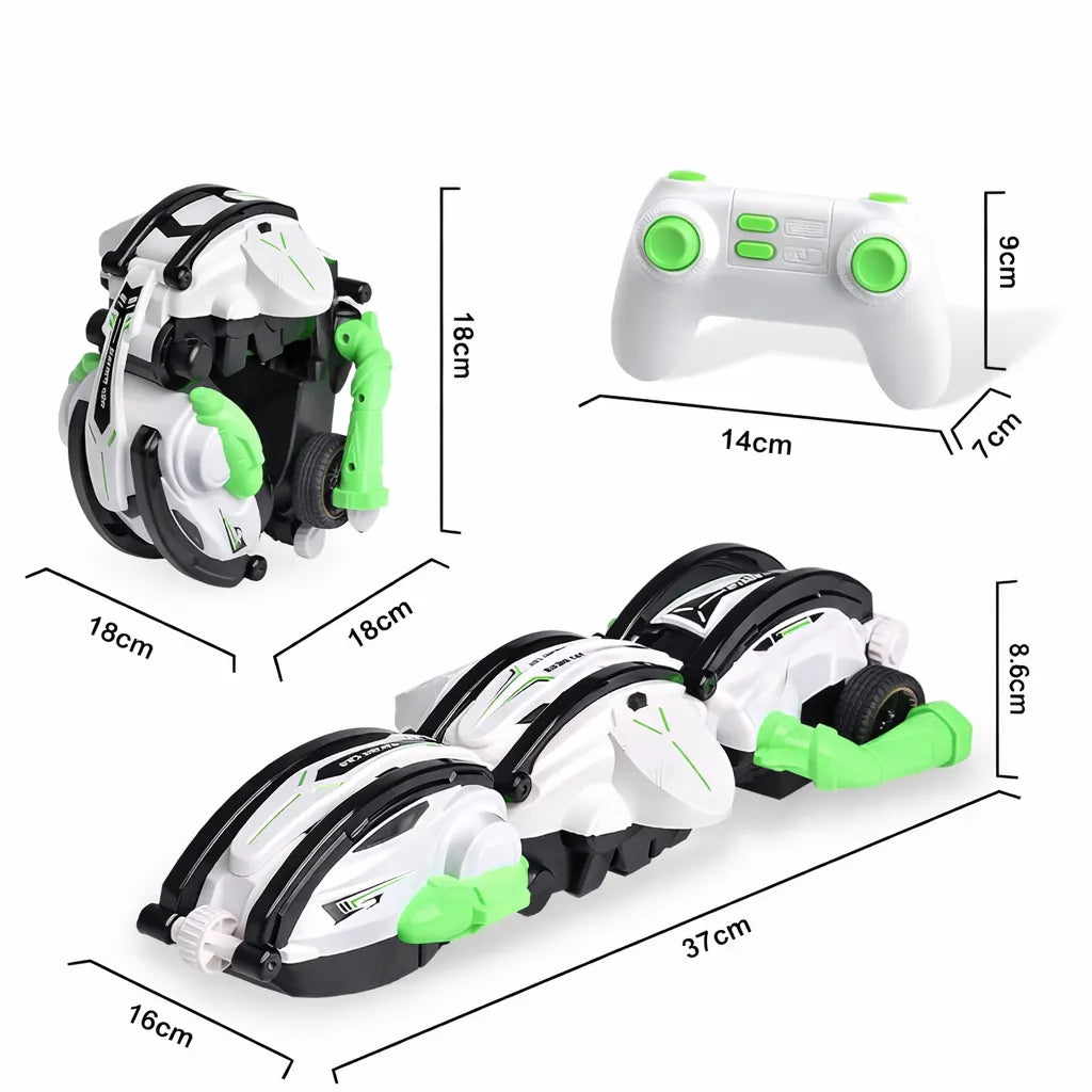 360 Degree Rolling Race Car