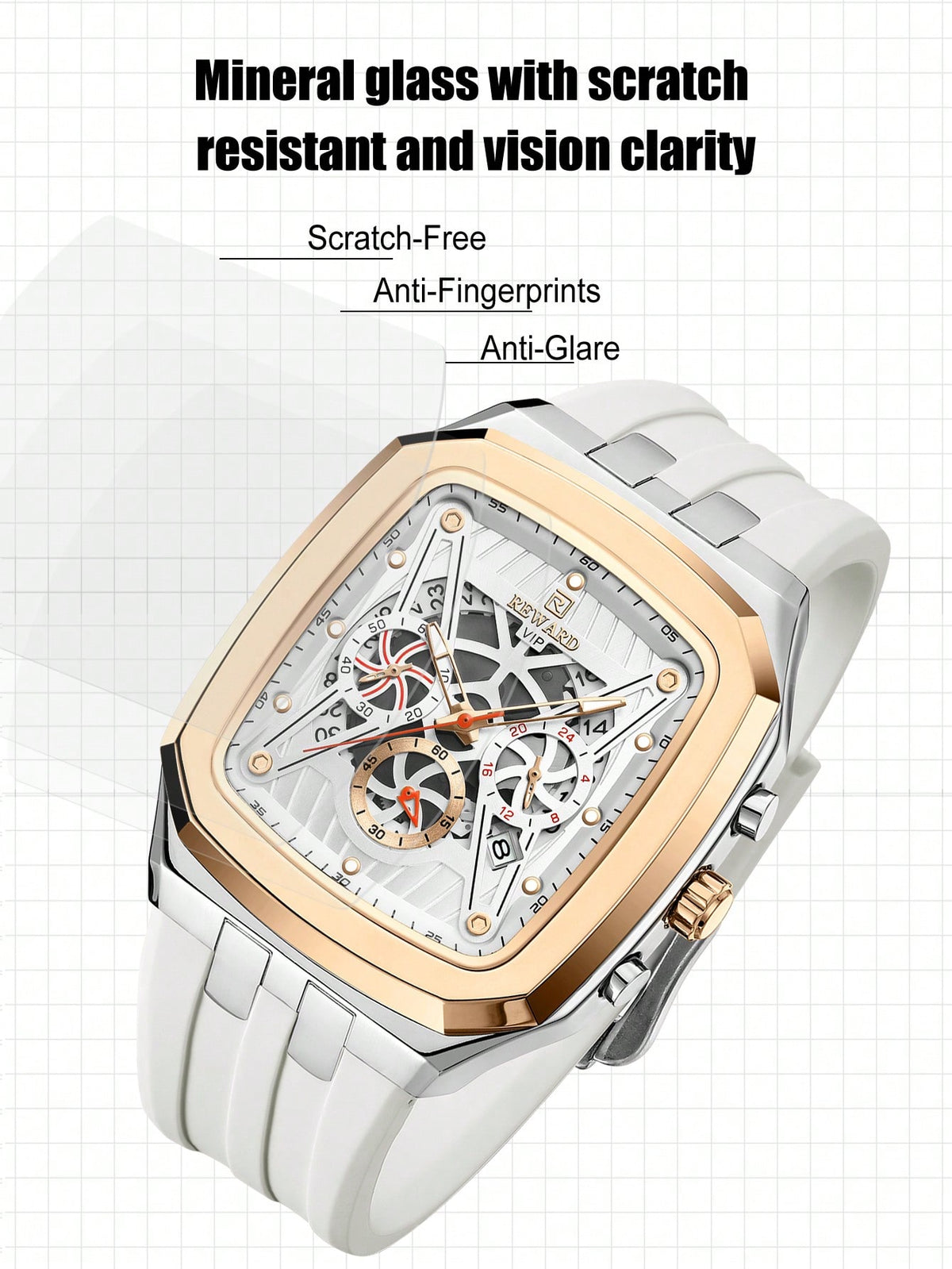 REWARD Men's Quartz Luxury – product image 2 | Tezly Pakistan