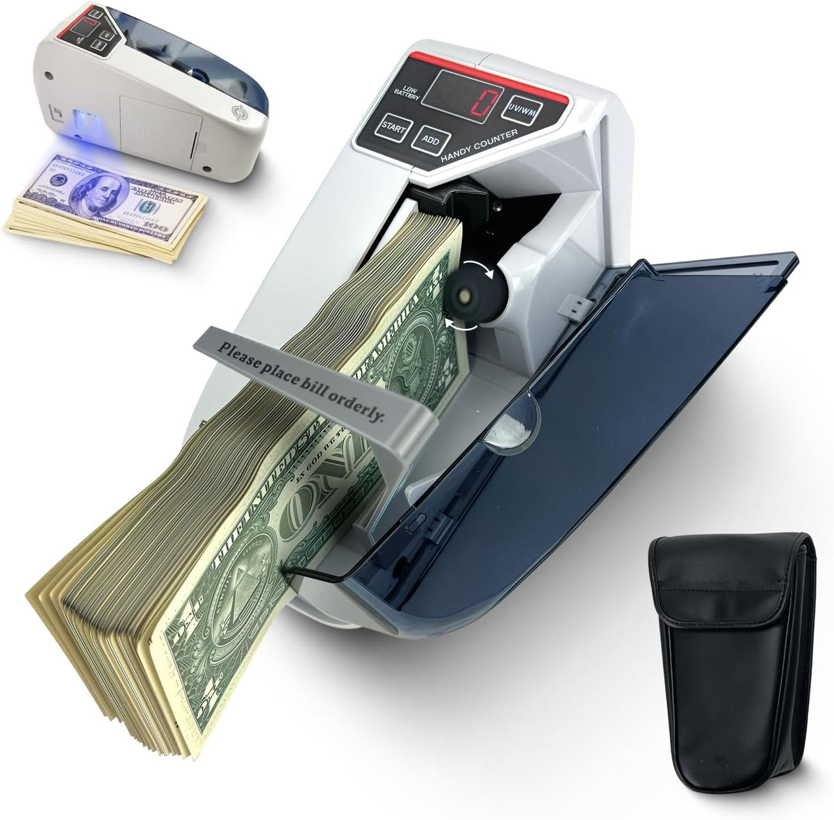 Portable Money Counting Machine β product image | Tezly Pakistan