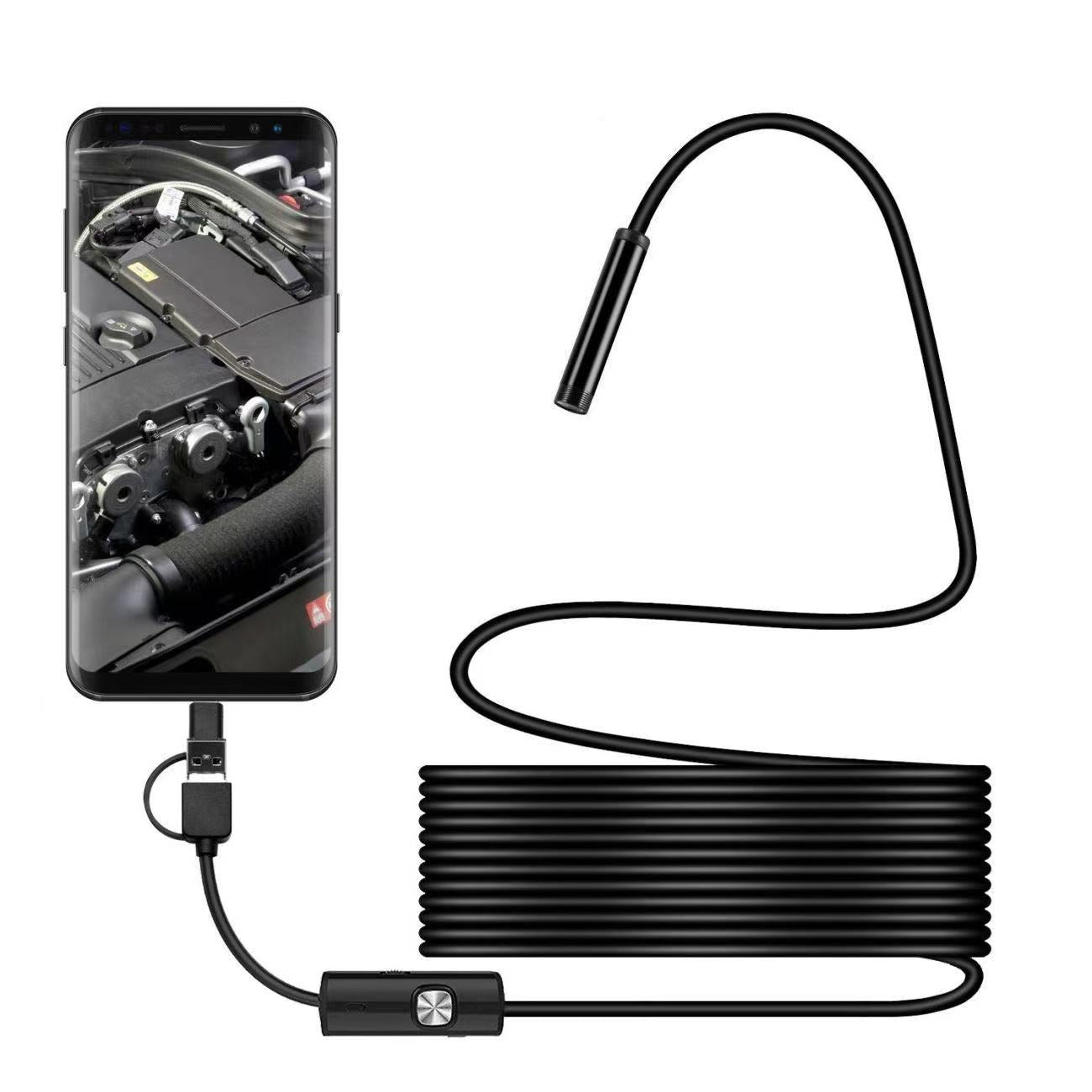3-in-1 HD Inspection Camera – Smart Tool for Hard-to-Reach Places
