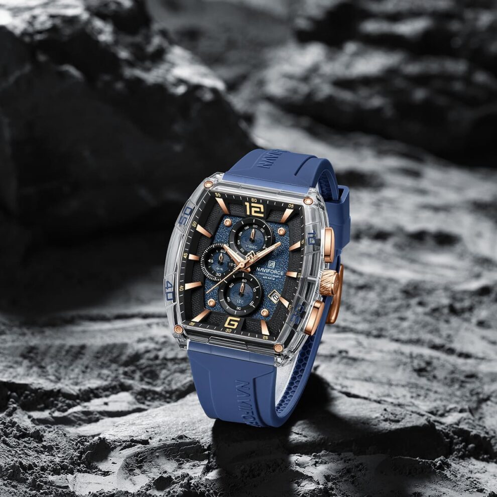 Naviforce Watch For Men NF6101-S-Y-BE