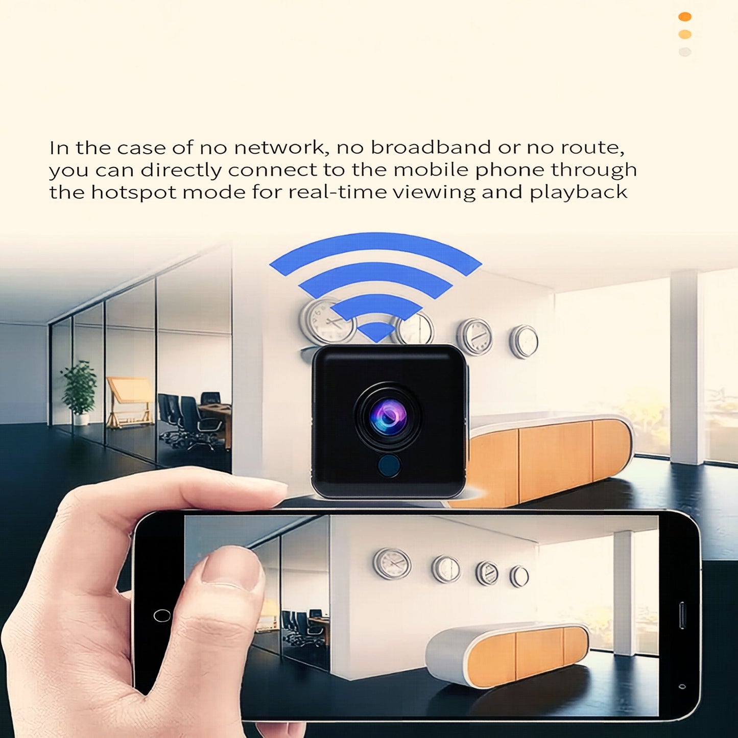 Portable WiFi Mini Security Camera in Pakistan – Cash on Delivery