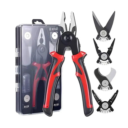 5-in-1 Interchangeable Plier Tool Kit