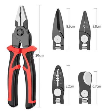 5-in-1 Interchangeable Plier Tool Kit