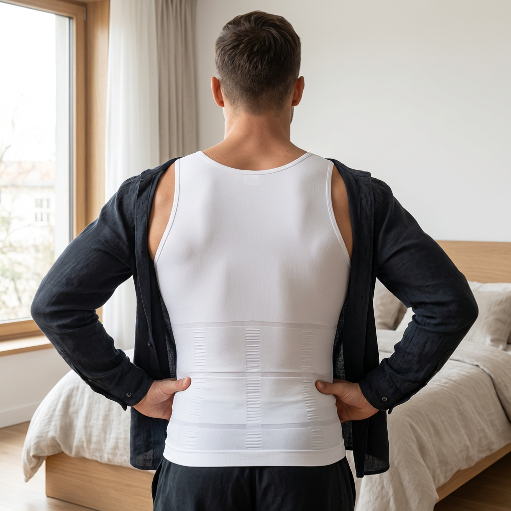 AbsFit™ Ultra-Slim Men's Compression Vest - Look Better Instantly - Image 10