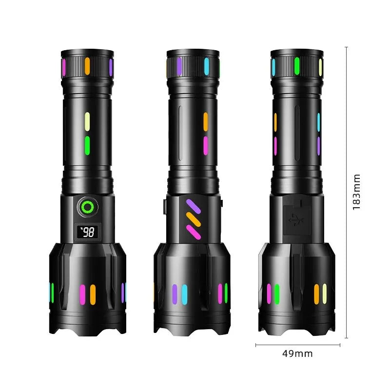 powerful LED flashlight