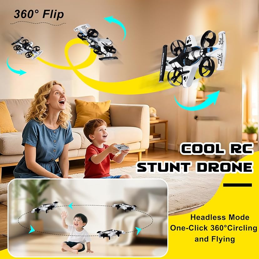 TEZLY™ Land Air Quadcopter
