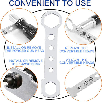 Cordless Drill Electric Rivet Gun Adapter