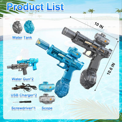 TEZLY™ Electric Water Gun for Adults Kids