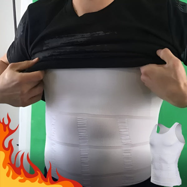 AbsFit™ Ultra-Slim Men's Compression Vest - Look Better Instantly - Image 1