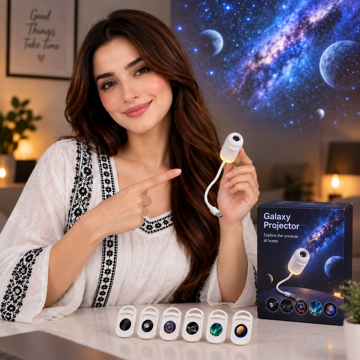 Galaxy Star Night Light Projector in Pakistan – product image | Tezly Pakistan