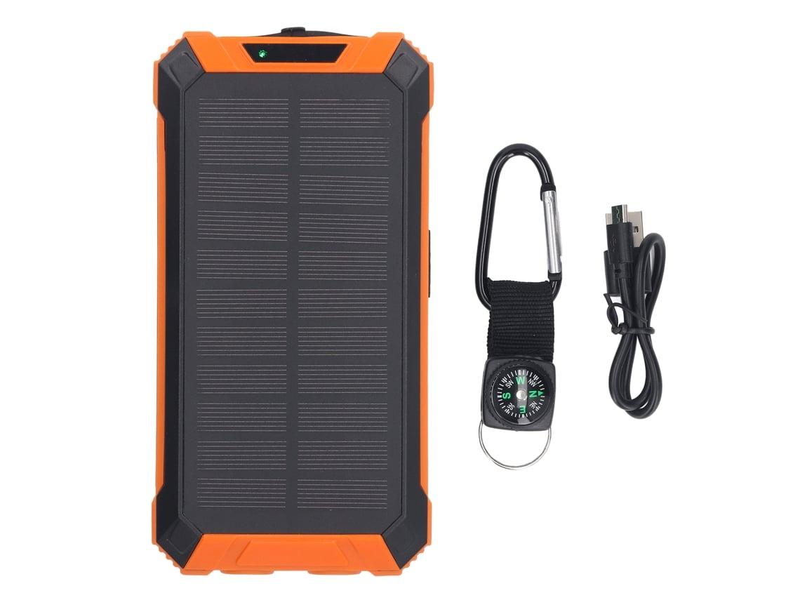 Solar Power Bank – High Capacity Portable Charger with LED Light