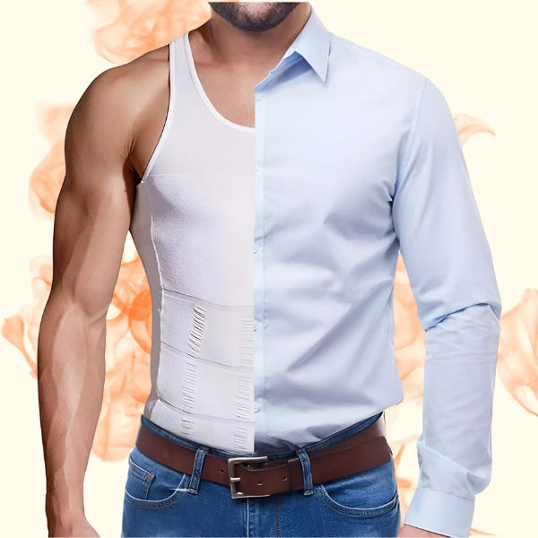 AbsFit™ Ultra-Slim Men's Compression Vest - Look Better Instantly - Image 6