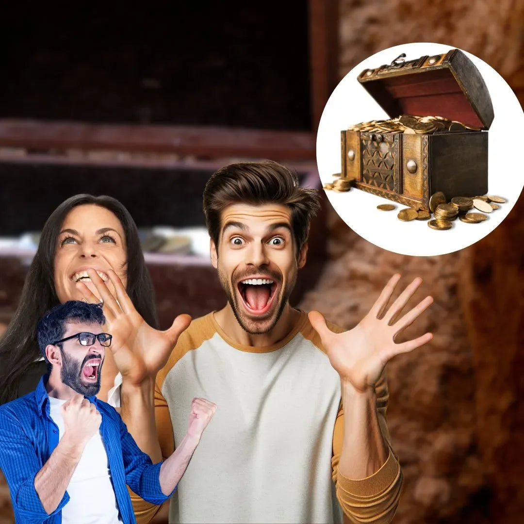 Portable Waterproof Metal & Gold Detector