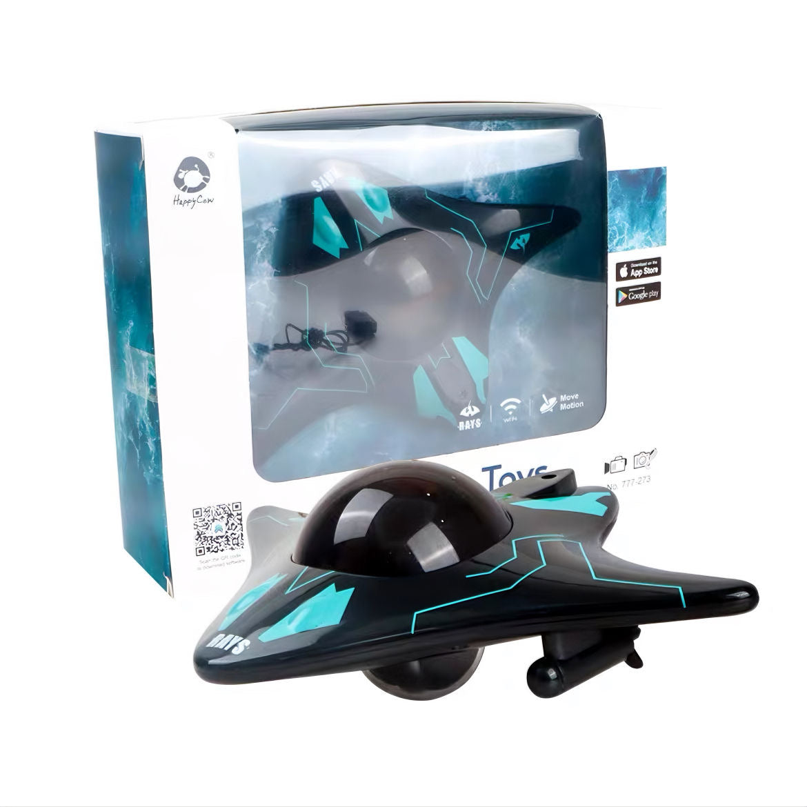 Mini WiFi Underwater Explorer Submarine with Live HD Camera Feed