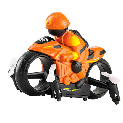 Flying Motorcycle RC Toy – Land & Air Stunt Bike for Kids
