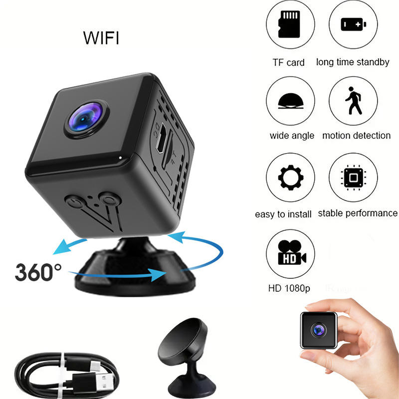 Portable WiFi Mini Security Camera in Pakistan – product image 4 | Tezly Pakistan