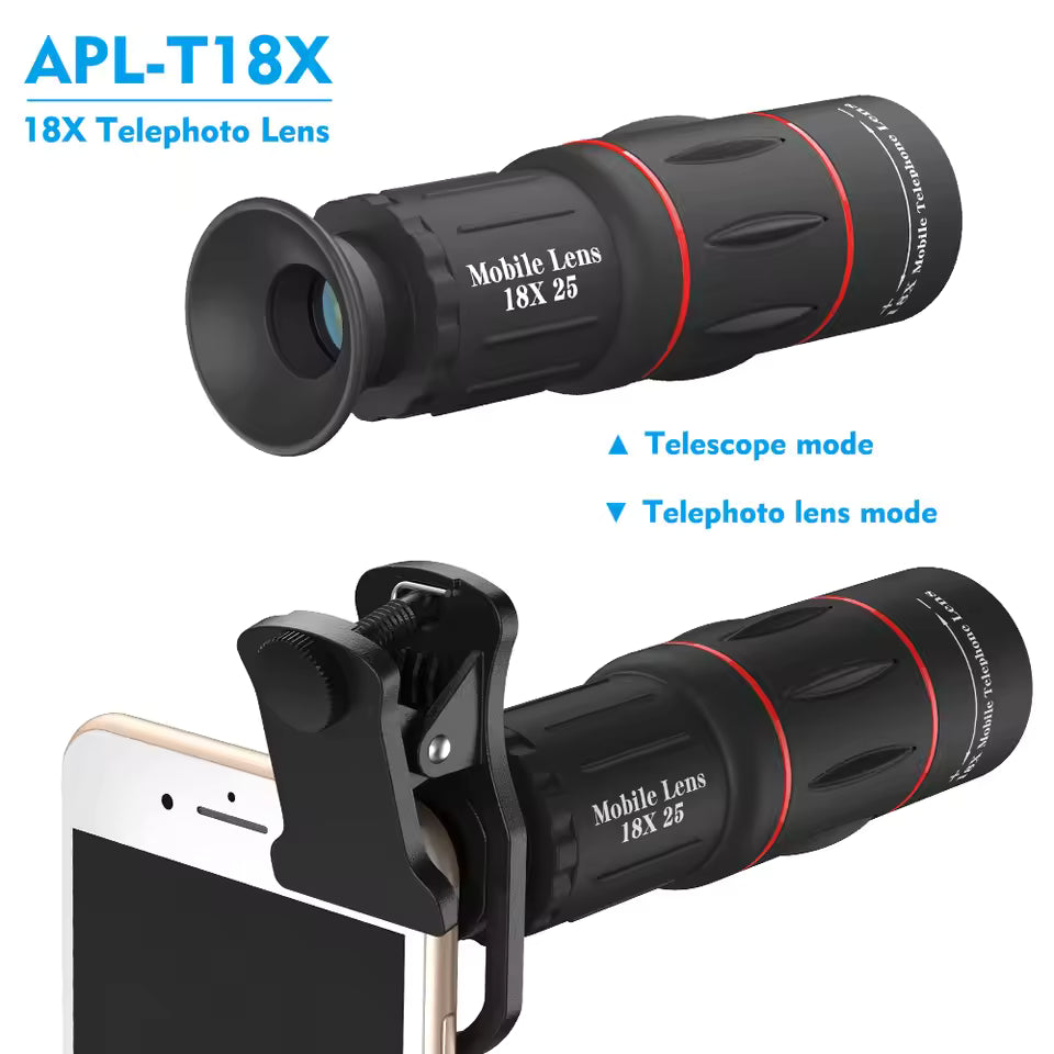 Telescope 18x25 HD Display 4K – product image 4 | Tezly Pakistan