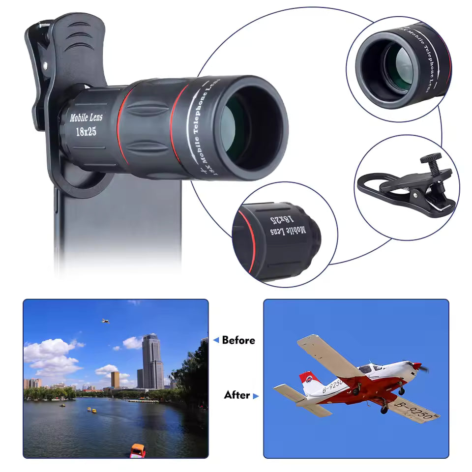 Telescope 18x25 HD Display 4K – product image 2 | Tezly Pakistan