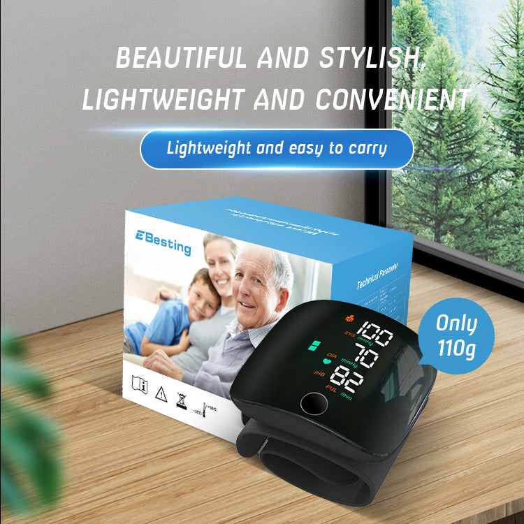 Advanced Wrist ECG &amp; Blood Pressure Monitor Smartwatch