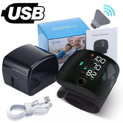 Advanced Wrist ECG &amp; Blood Pressure Monitor Smartwatch