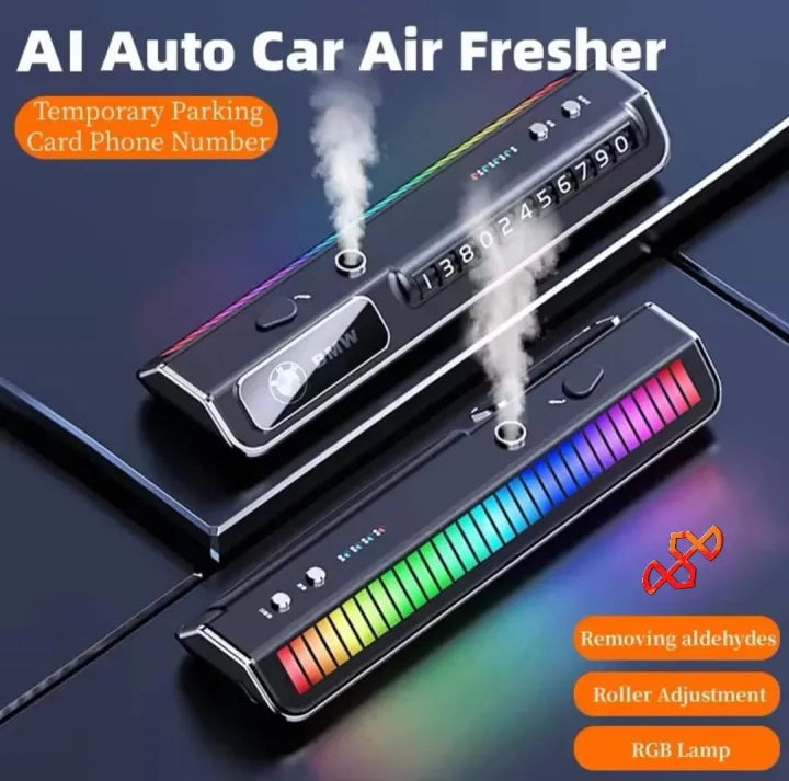 3 in 1 RGB Smart Car Air Freshener