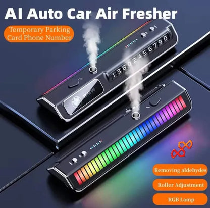3 in 1 RGB Smart Car Air Freshener