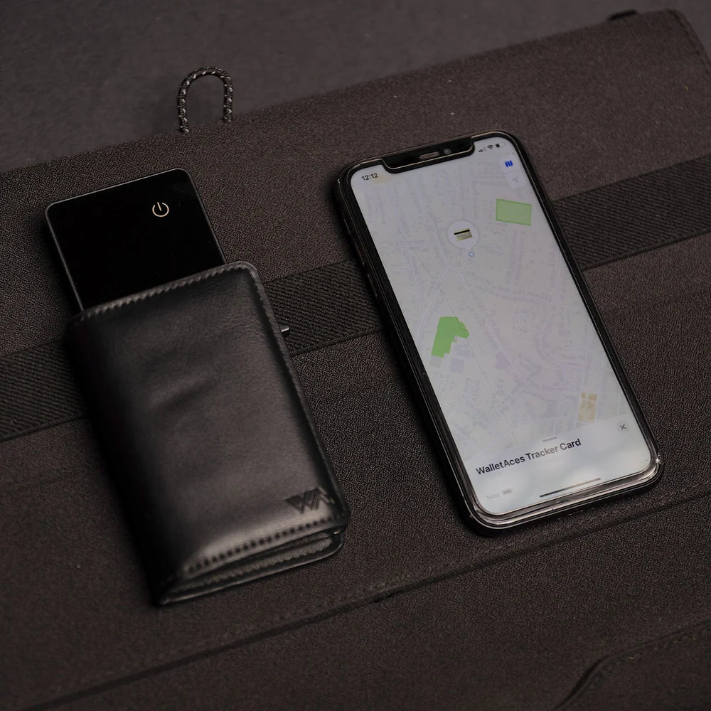 Ultra-Thin Smart Tracker Card – Works with iPhone & Android | No Monthly Fees