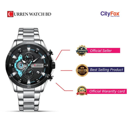 CURREN Luminous Luxury Quartz Watch