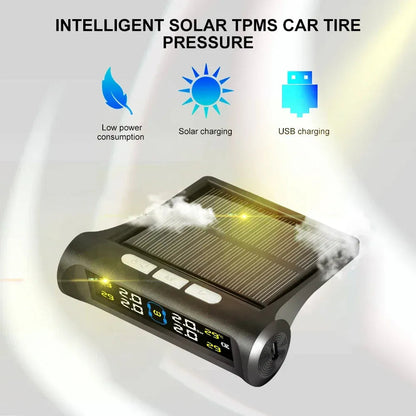 Solar Wireless Tire Pressure Monitoring System