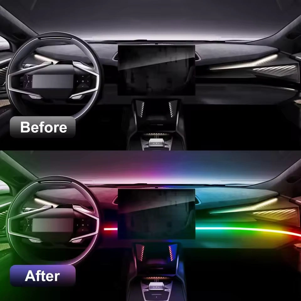 USB Ambient LED Car Lights