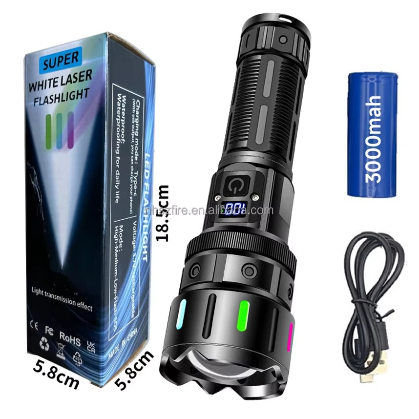 powerful LED flashlight