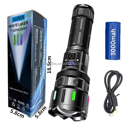 powerful LED flashlight