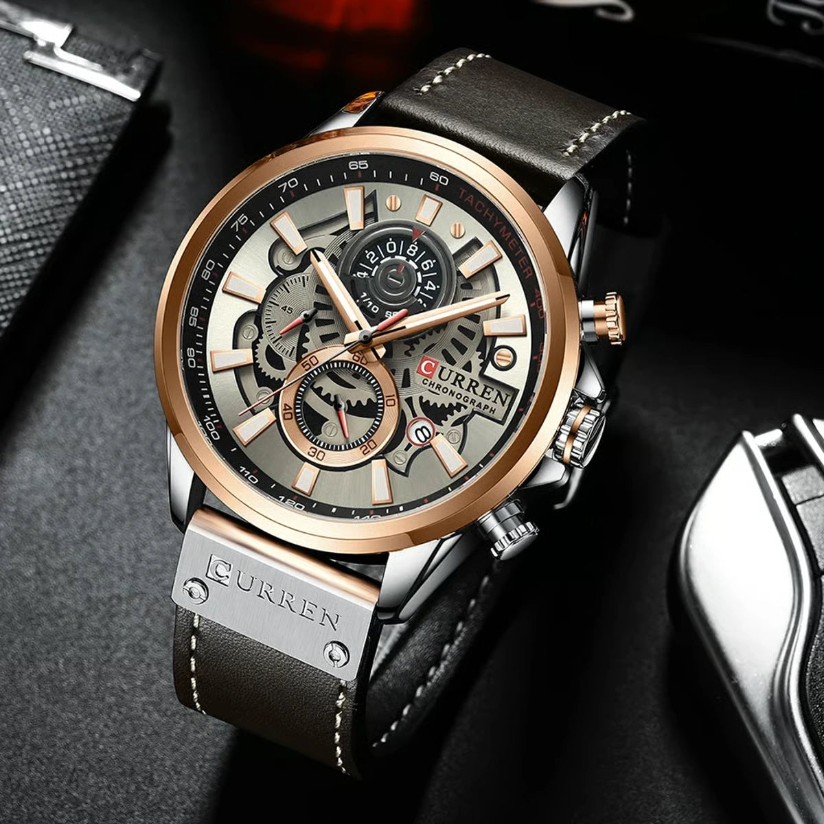 CURREN 8380 Watch Men