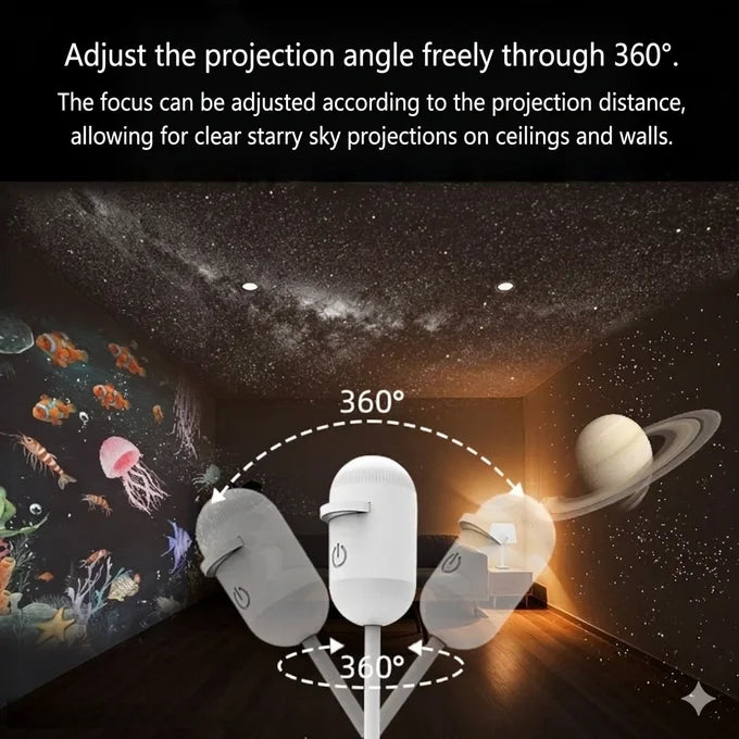 Galaxy Star Night Light Projector