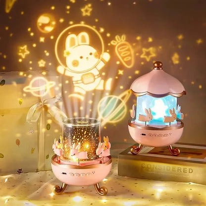Customizable Star Projector with Music & Timer