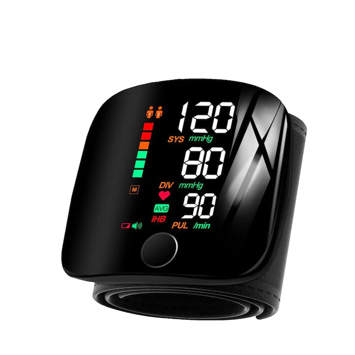 Advanced Wrist ECG &amp; Blood Pressure Monitor Smartwatch