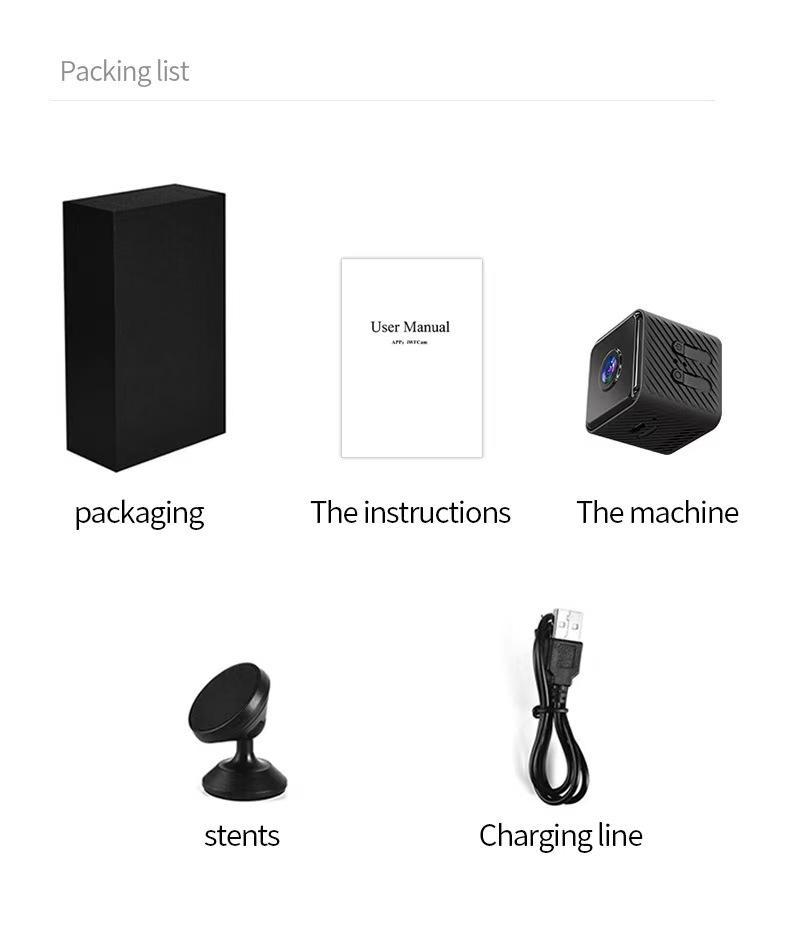 Portable WiFi Mini Security Camera in Pakistan – product image 5 | Tezly Pakistan