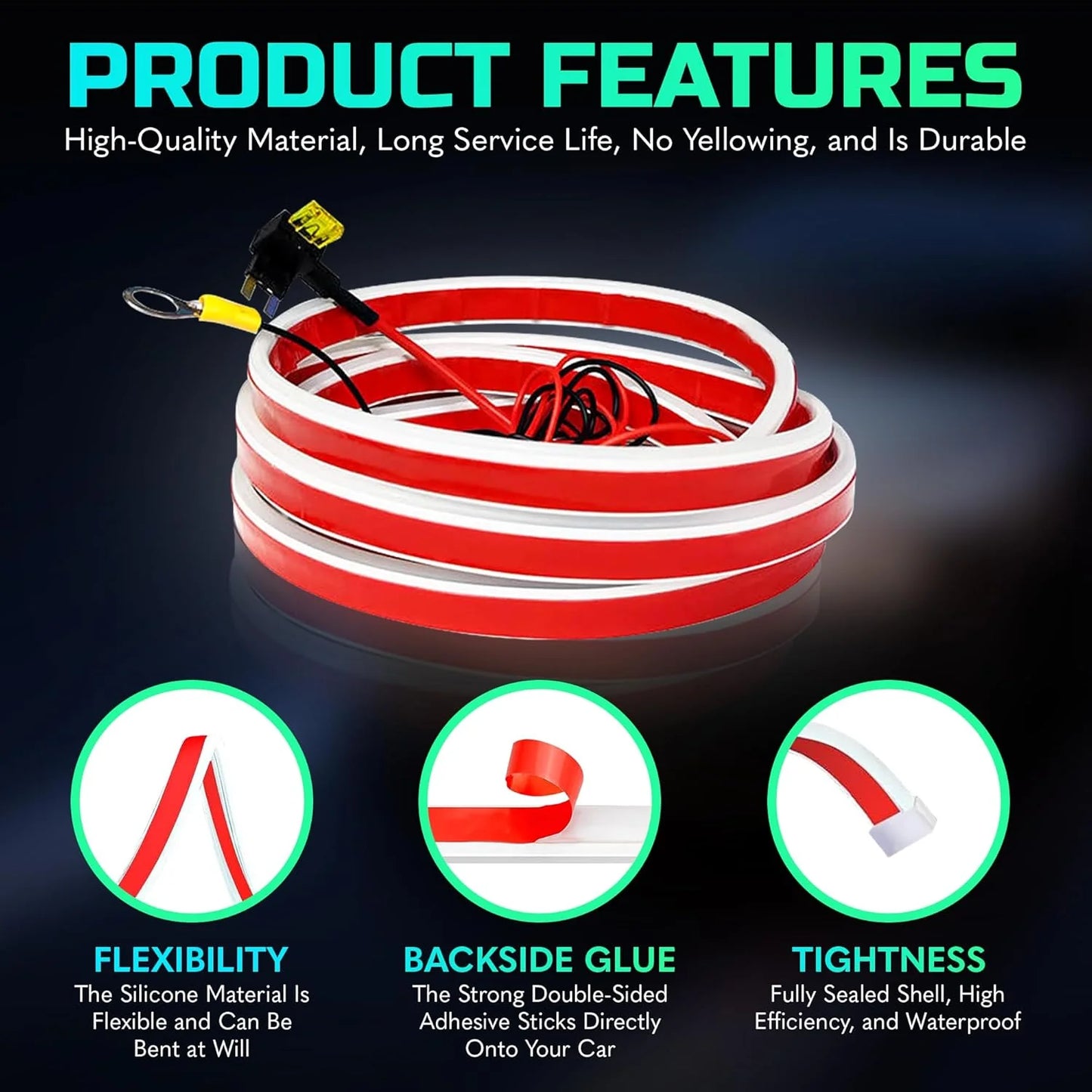 LED Strip Light For Car Hood