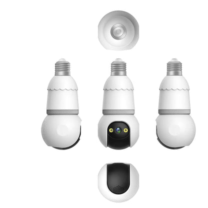 TEZLY™ Smart Light Bulb Camera